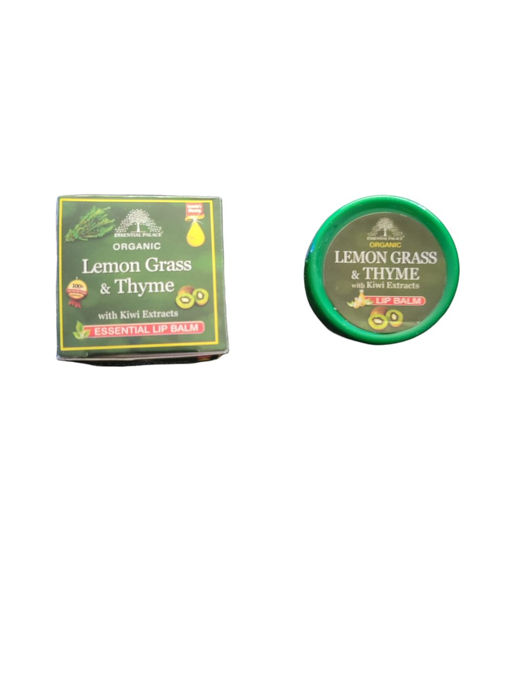 Lemon Grass & Thyme Lip Balm with Kiwi Extracts