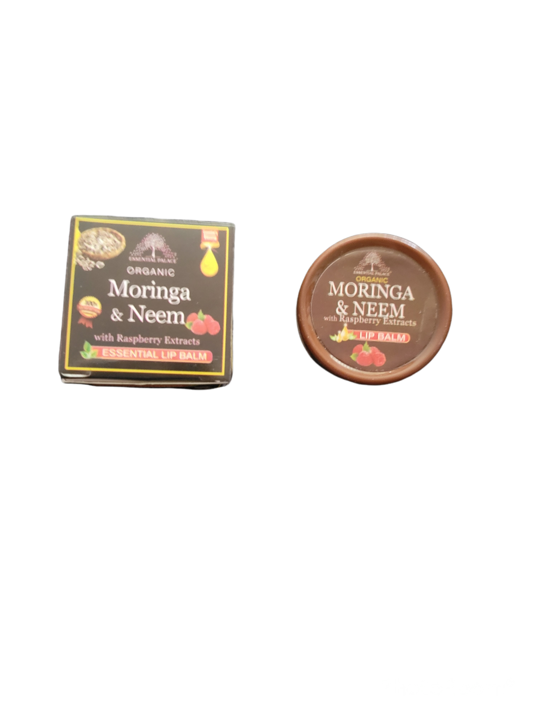 Moringa & Neem Lip Balm with Raspberry Extracts